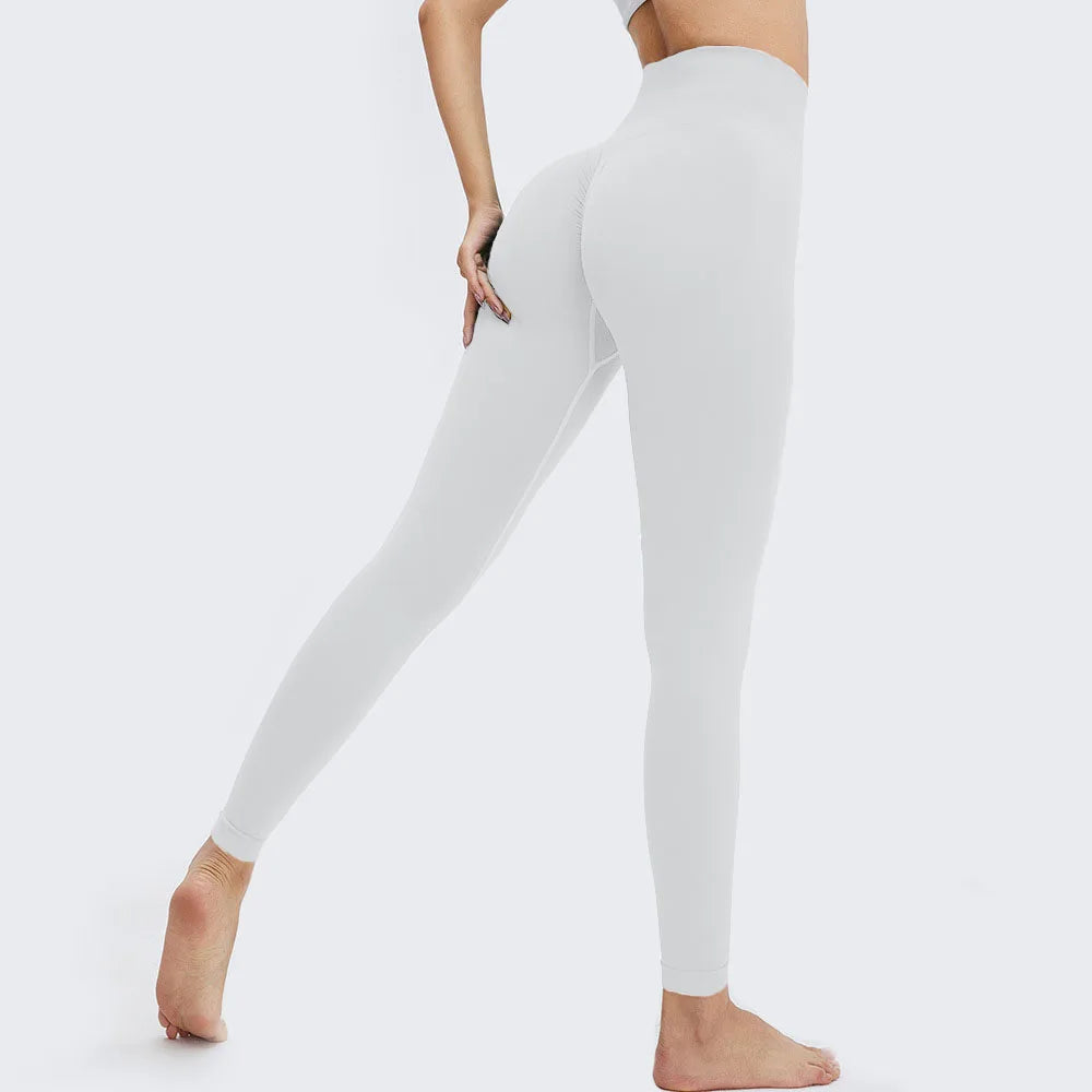 Seamless Push-Up Leggings – High-Waist Tummy Control