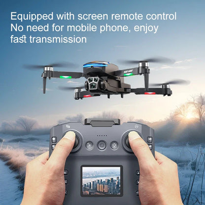 8K HD Professional Drone | Xiaomi S2 Max | Dual Camera, Obstacle Avoidance, Foldable Quadcopter with Screen Remote