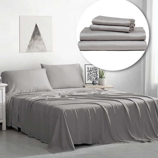 Silver Grey Bamboo Sheets